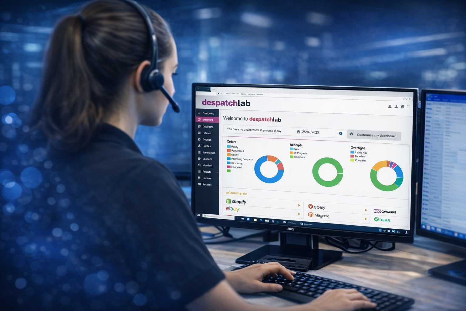 Logistics Company Leeds - Team Member Working